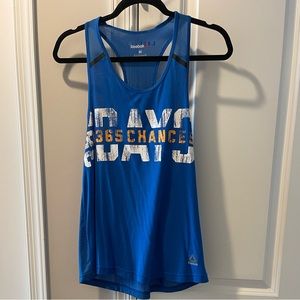 Reebok Les Mills 365 Days/Chances Medium Women’s Tank Top Blue